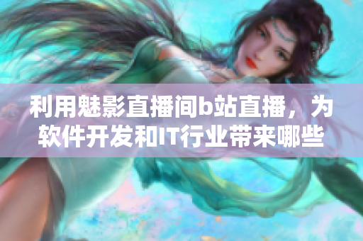 利用魅影直播間b站直播，為軟件開發(fā)和IT行業(yè)帶來哪些益處？