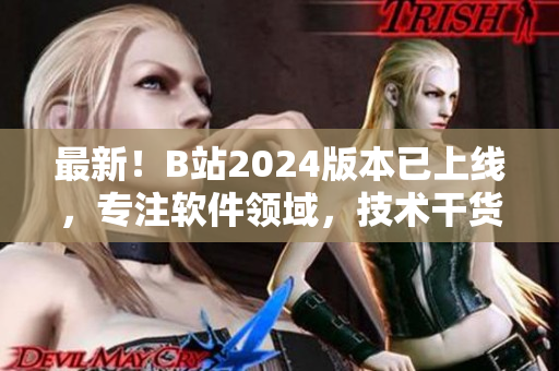 最新！B站2024版本已上線，專注軟件領(lǐng)域，技術(shù)干貨滿載！