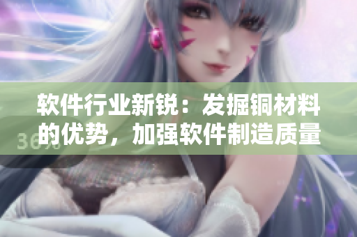 軟件行業(yè)新銳：發(fā)掘銅材料的優(yōu)勢，加強軟件制造質(zhì)量