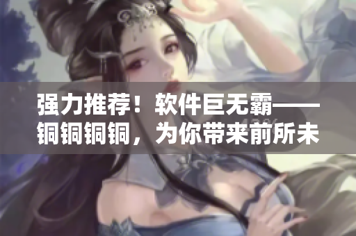 強(qiáng)力推薦！軟件巨無(wú)霸——銅銅銅銅，為你帶來(lái)前所未有的高效體驗(yàn)