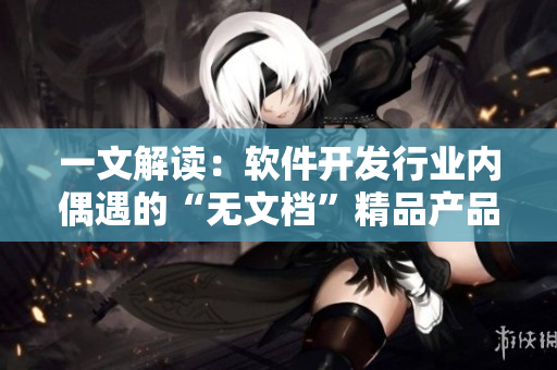 一文解讀：軟件開發(fā)行業(yè)內(nèi)偶遇的“無文檔”精品產(chǎn)品