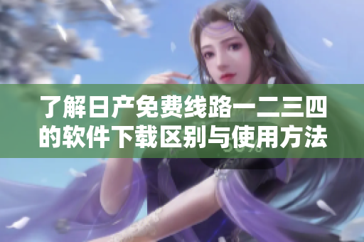 了解日產(chǎn)免費(fèi)線路一二三四的軟件下載區(qū)別與使用方法