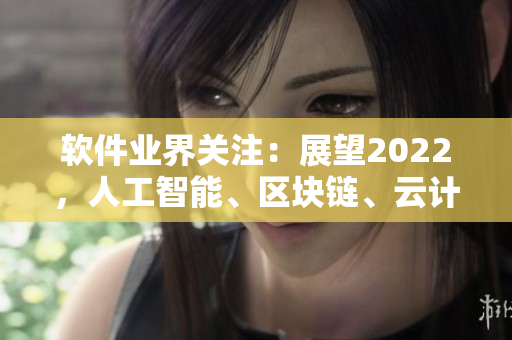軟件業(yè)界關(guān)注：展望2022，人工智能、區(qū)塊鏈、云計算成重要發(fā)展趨勢