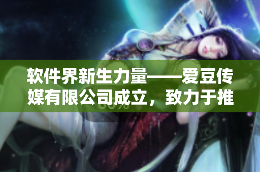 軟件界新生力量——愛(ài)豆傳媒有限公司成立，致力于推動(dòng)軟件產(chǎn)業(yè)發(fā)展