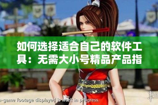 如何選擇適合自己的軟件工具：無需大小號(hào)精品產(chǎn)品指南