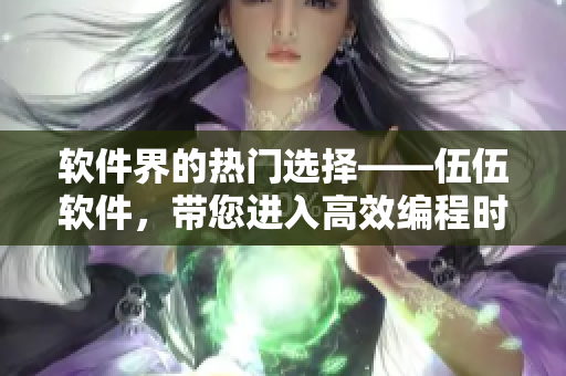 軟件界的熱門選擇——伍伍軟件，帶您進入高效編程時代