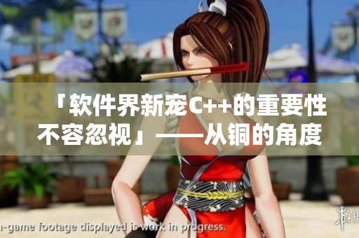 「軟件界新寵C(jī)++的重要性不容忽視」——從銅的角度看軟件開發(fā)
