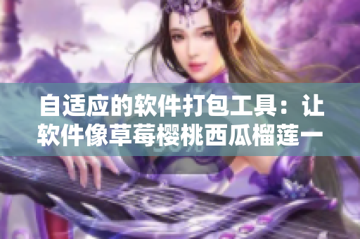 自適應(yīng)的軟件打包工具：讓軟件像草莓櫻桃西瓜榴蓮一樣得到全面保護