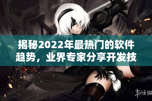 揭秘2022年最熱門的軟件趨勢，業(yè)界專家分享開發(fā)技巧和經驗