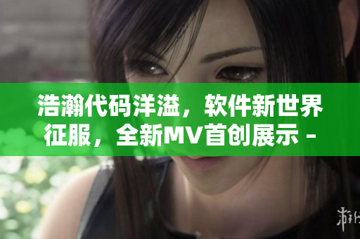 浩瀚代碼洋溢，軟件新世界征服，全新MV首創(chuàng)展示 – 《軟件界無(wú)限》