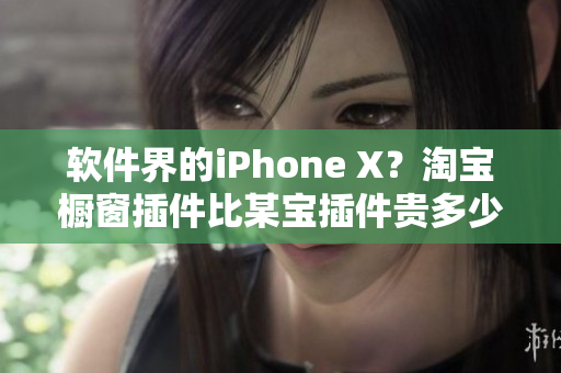 軟件界的iPhone X？淘寶櫥窗插件比某寶插件貴多少？