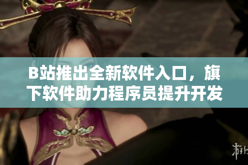 B站推出全新軟件入口，旗下軟件助力程序員提升開發(fā)效率！