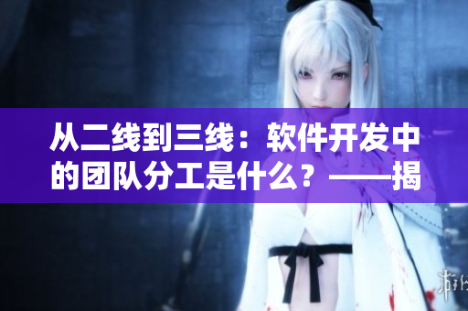 從二線到三線：軟件開發(fā)中的團隊分工是什么？——揭秘MV原理