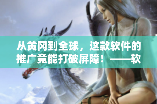 從黃岡到全球，這款軟件的推廣竟能打破屏障！——軟件推廣故事
