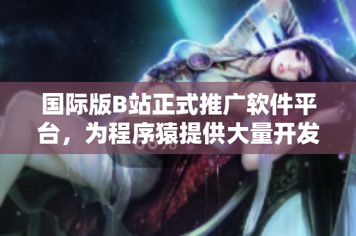 國(guó)際版B站正式推廣軟件平臺(tái)，為程序猿提供大量開(kāi)發(fā)資源與經(jīng)驗(yàn)分享