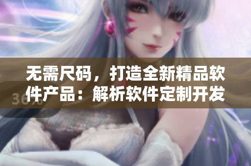 無需尺碼，打造全新精品軟件產(chǎn)品：解析軟件定制開發(fā)之道