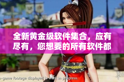 全新黃金級軟件集合，應(yīng)有盡有，您想要的所有軟件都在這里，隨心暢享！