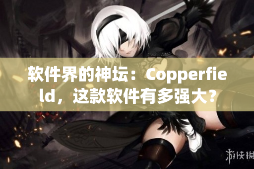 軟件界的神壇：Copperfield，這款軟件有多強大？