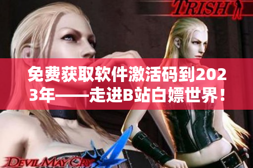 免費(fèi)獲取軟件激活碼到2023年——走進(jìn)B站白嫖世界！