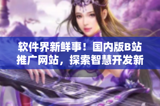 軟件界新鮮事！國內版B站推廣網(wǎng)站，探索智慧開發(fā)新天地
