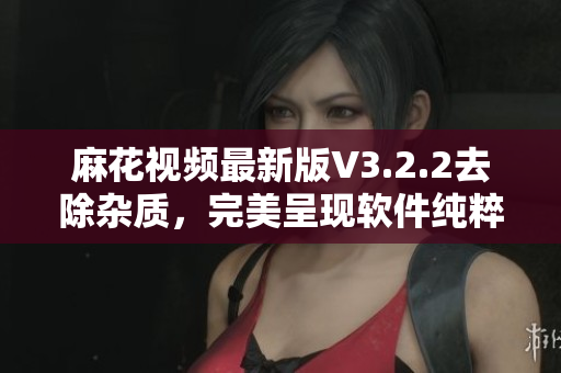 麻花視頻最新版V3.2.2去除雜質(zhì)，完美呈現(xiàn)軟件純粹力量！